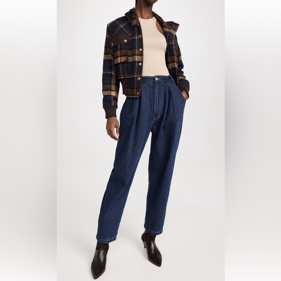 Rachel Comey high-rise straight leg jeans. Size 4 (small). - Picture 2 of 13